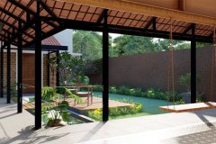 GUEST LIVING _ COURTYARD SPACE